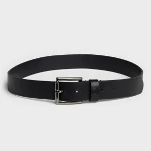 CLASSIC BELT DEBOSSED in Leather Black