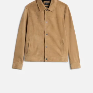 Suede Western Jacket in Bamboo