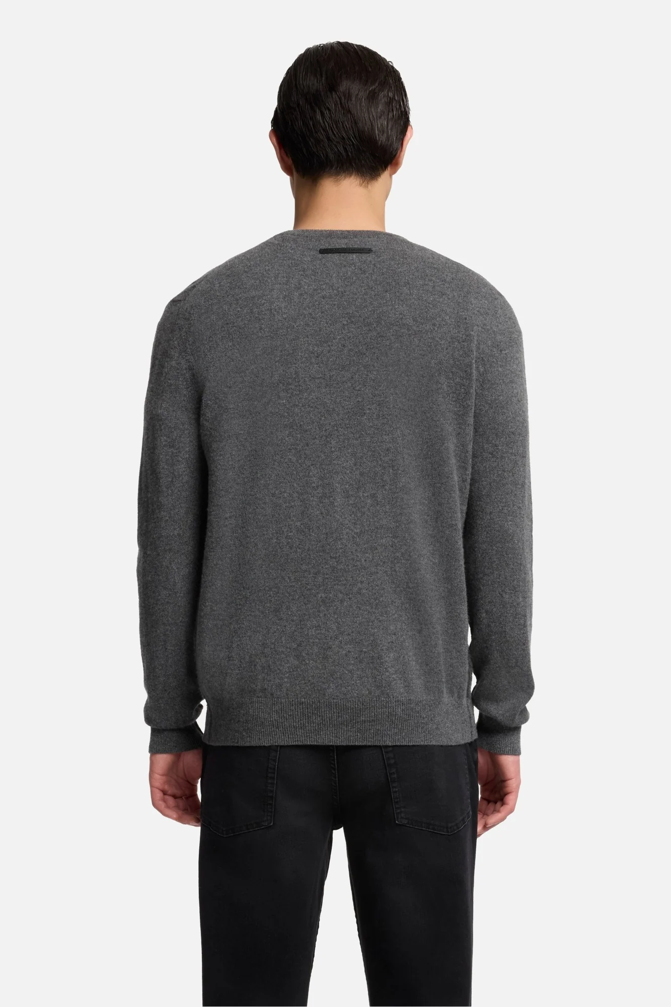 Cashmere Crewneck Sweater In Korat - Image 5
