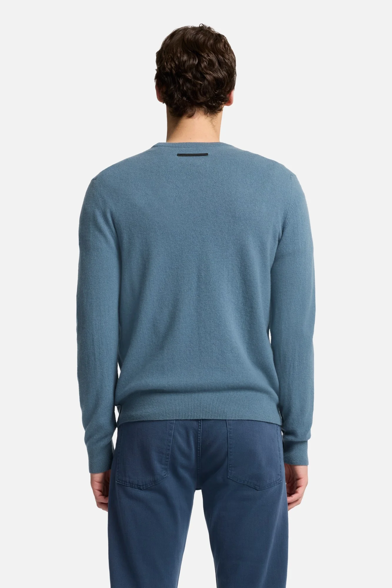 Cashmere Crewneck Sweater In Titan - Image 5