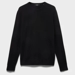 Cashmere Crewneck Sweater In Coal