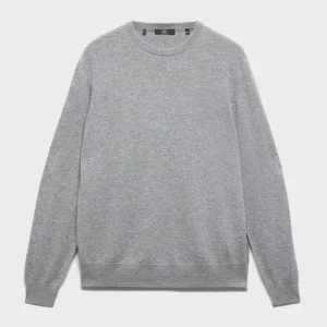 CREWNECK SWEATER in Cashmere Slate