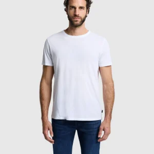 Featherweight Cotton Tee in White