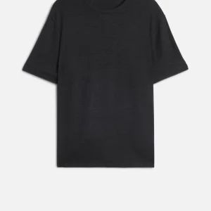 Linen Tee in Black