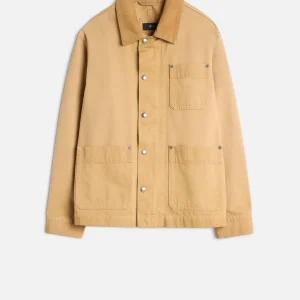 Utility Canvas Jacket in Winter Desert