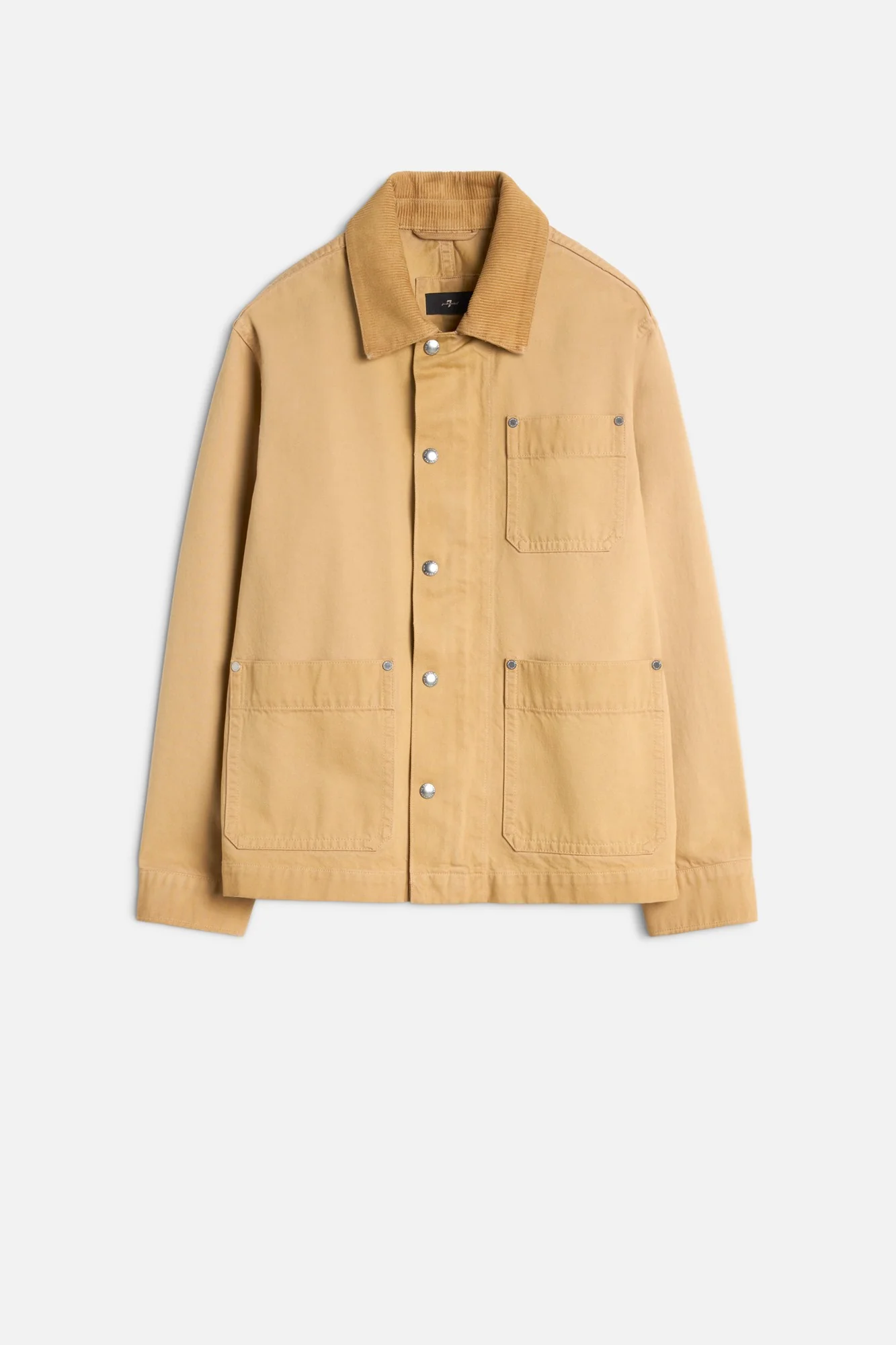 Utility Canvas Jacket in Winter Desert