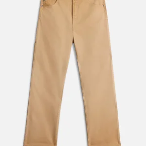Utility Canvas Wide Leg Pant in Beige