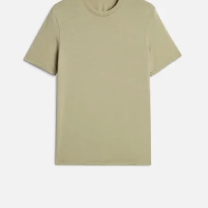 CREWNECK TEE in Lyocell Army