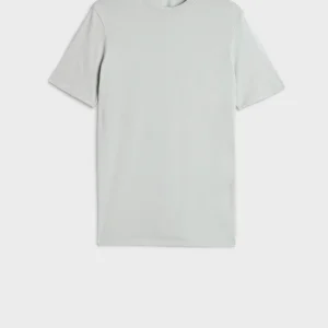 CREWNECK TEE in Lyocell Dusty Blue