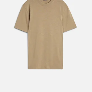 Lyocell Crewneck Tee in Taupe