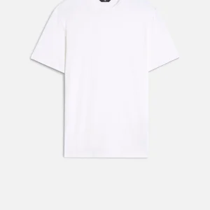 Lyocell Crewneck Tee in White
