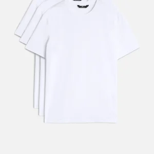 3 Pack Luxe Performance Tees in White
