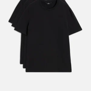 3 Pack Luxe Performance Tee in Black