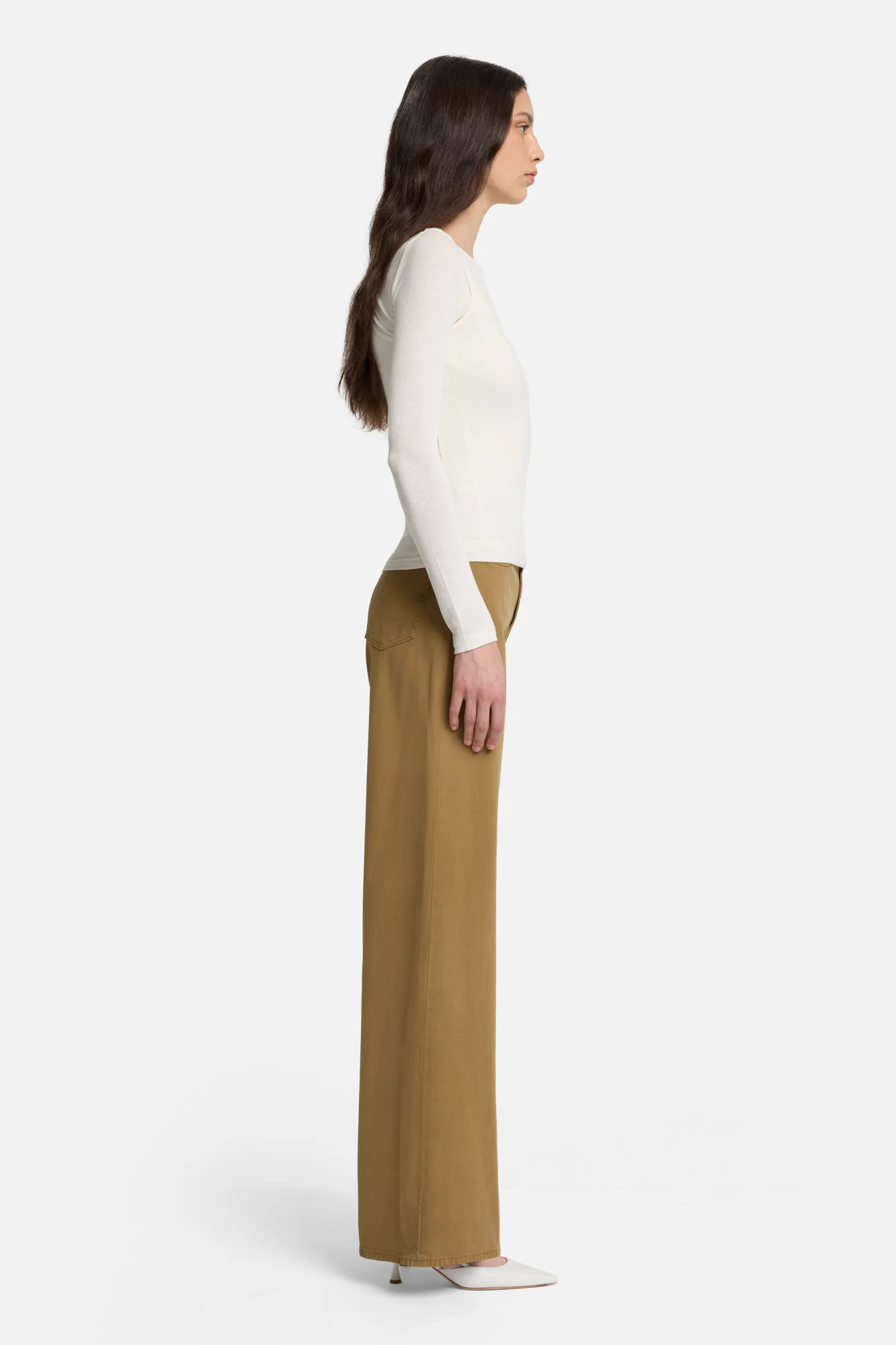DOUBLE LAYER LONG SLEEVE TOP Rib Solitary Star - Image 6