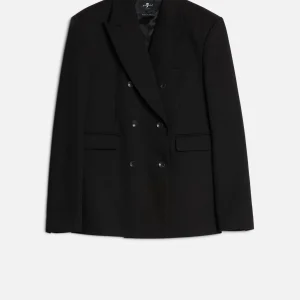 Double Breasted Blazer in Black