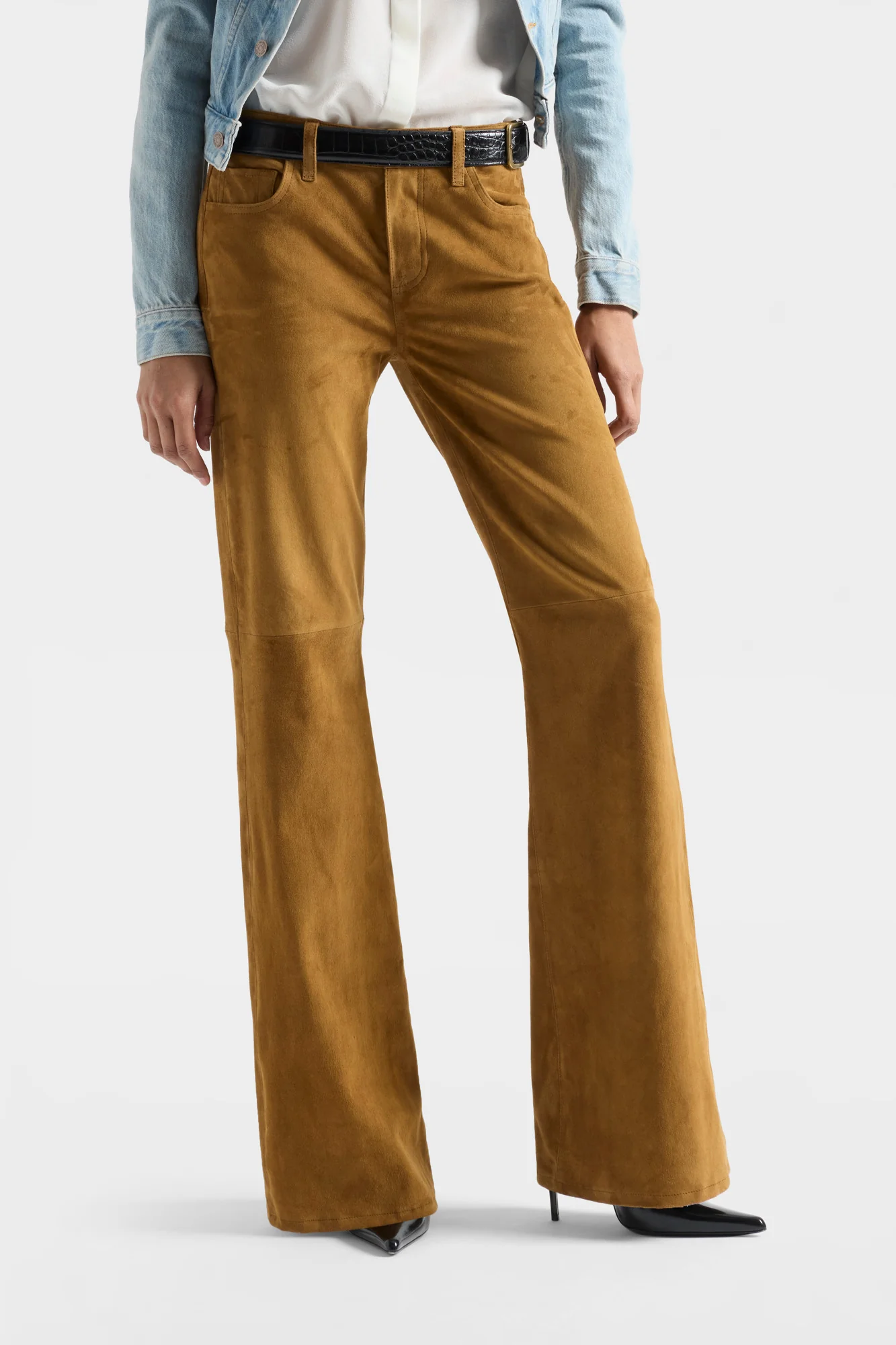 DOJO in Suede Cognac - Image 3