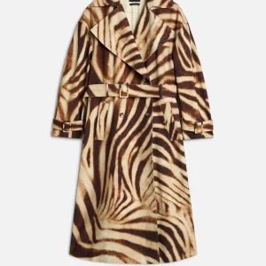 TRENCH COAT in Canvas Zebra