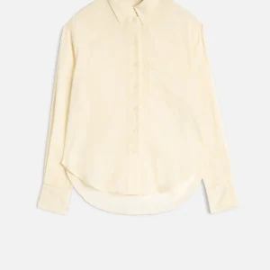 Oversize Button Down Shirt in Ivory