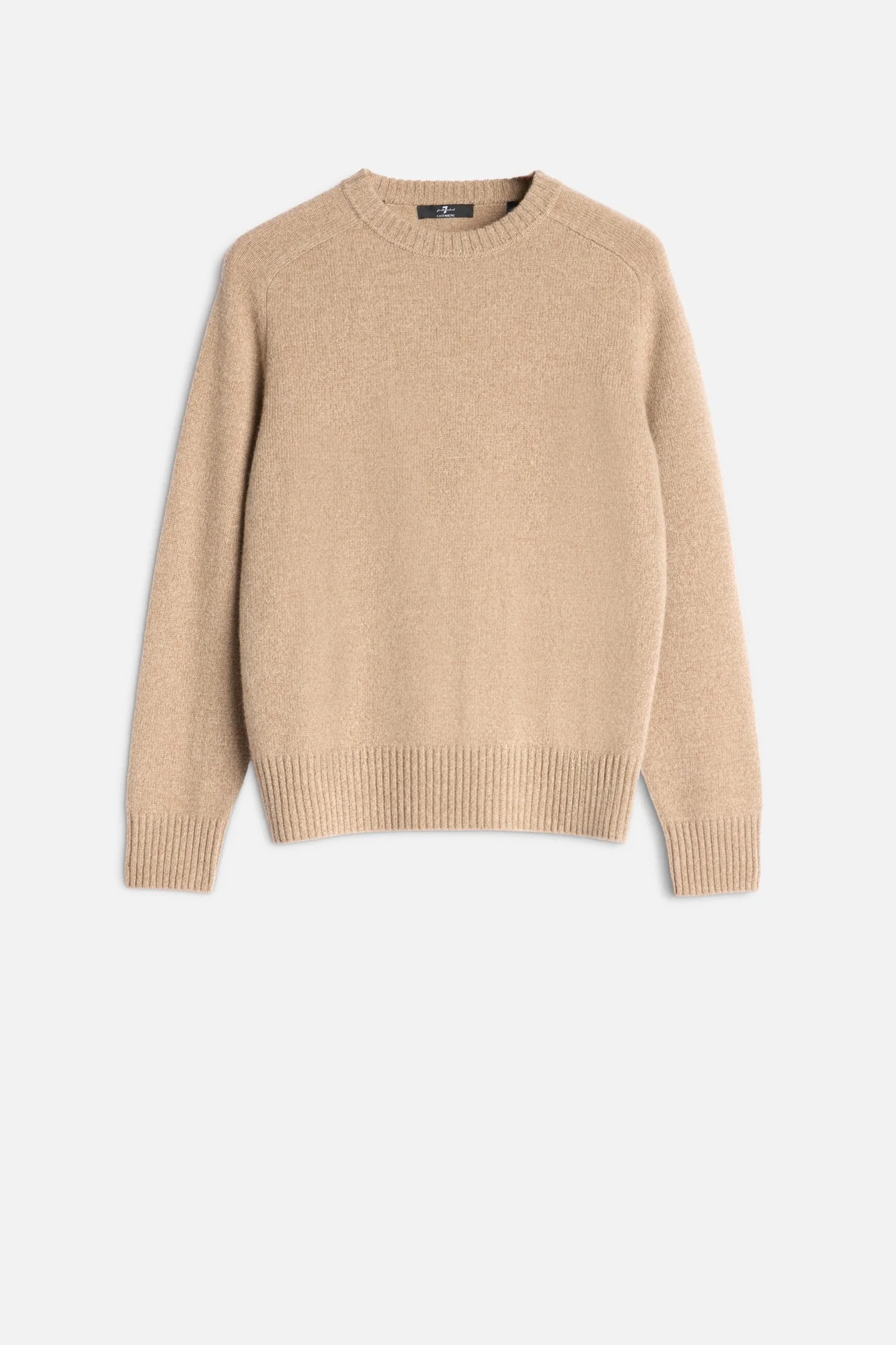 Cashmere Relaxed Sweater in Deep Beige