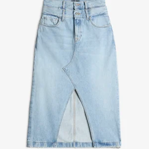 Double Waist Skirt in Bleach