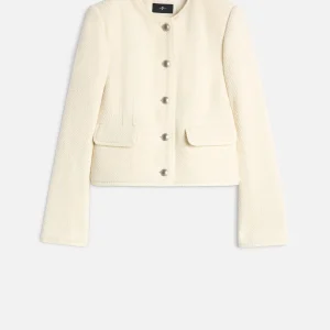 Boucle Jacket in Ivory