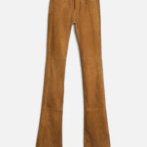 LOW SKINNY BOOT in Suede Caramel