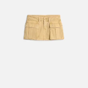 CARGO MINI SKIRT in Canvas Mocha