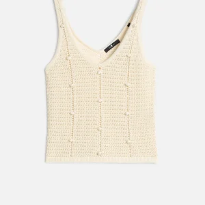 BOBBLE TANK in Ecru