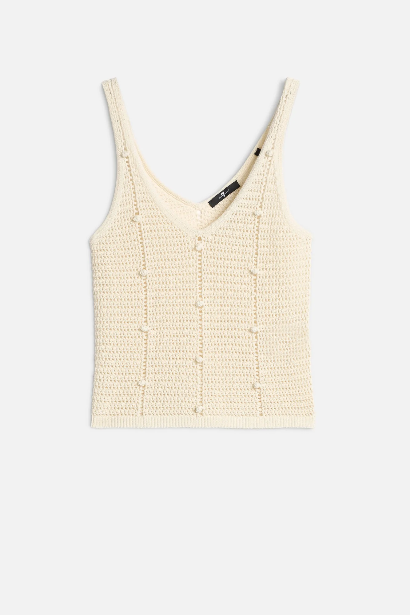 BOBBLE TANK in Ecru