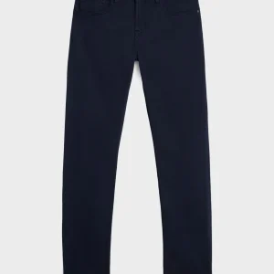 Luxe Performance Stretch Sateen Slimmy in Navy