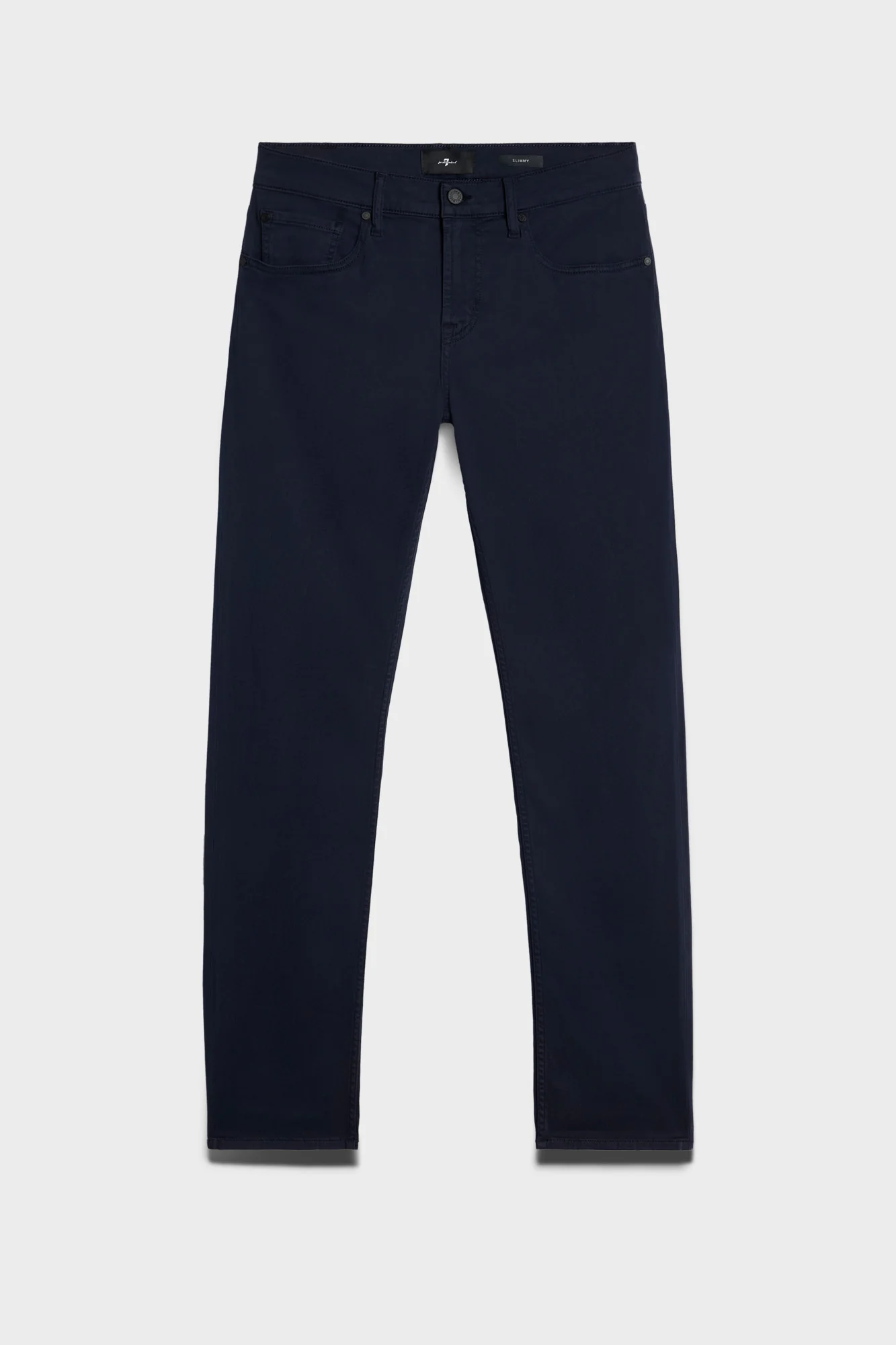 Luxe Performance Stretch Sateen Slimmy in Navy
