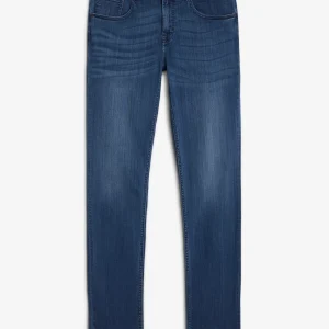 SLIMMY TAPERED in Luxe Performance Mid Blue