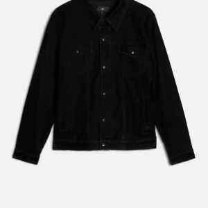 Flock Denim Perfect Jacket in Lava Rocks
