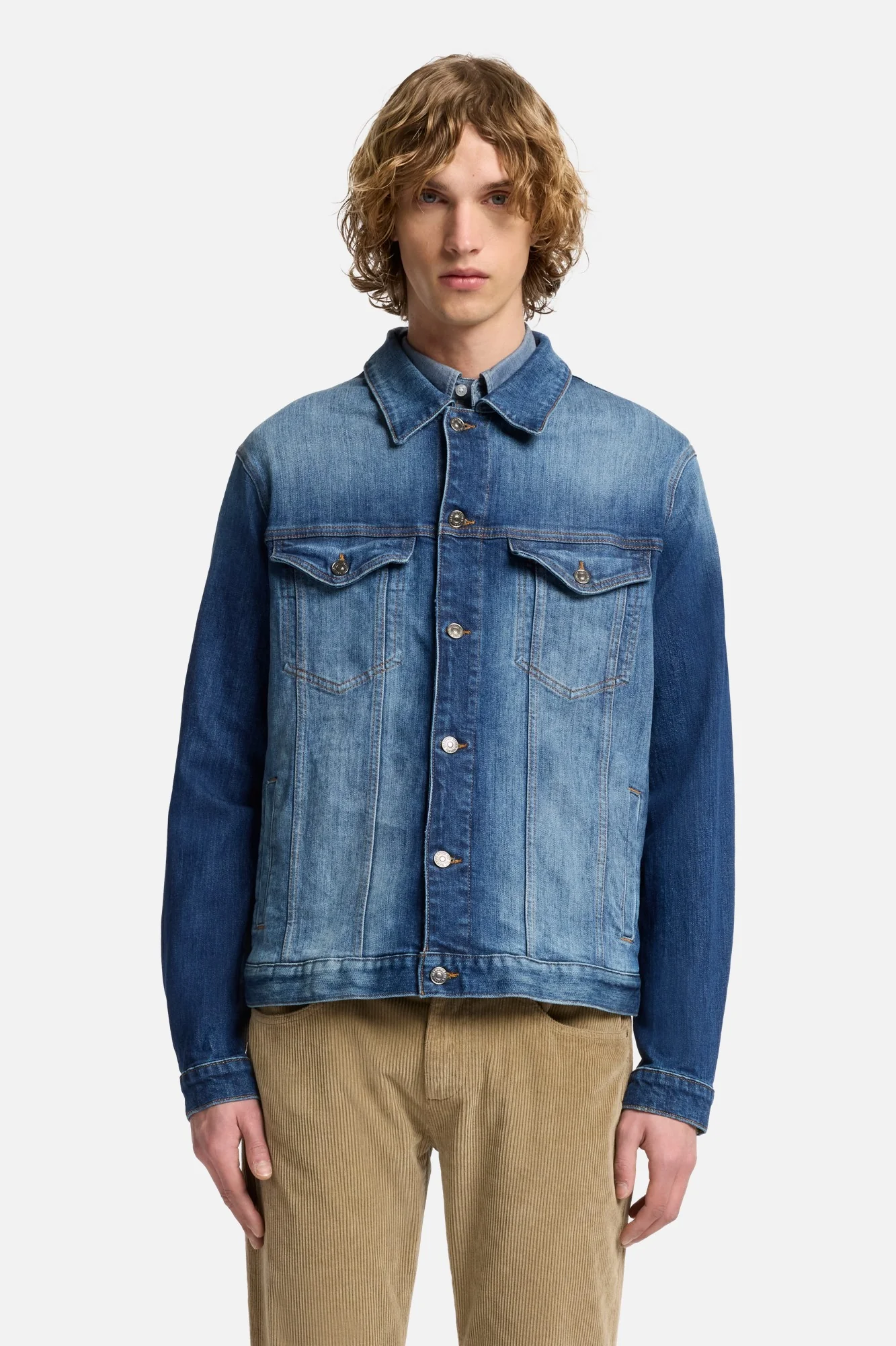Multicount Perfect Trucker Jacket In Countless - Image 3