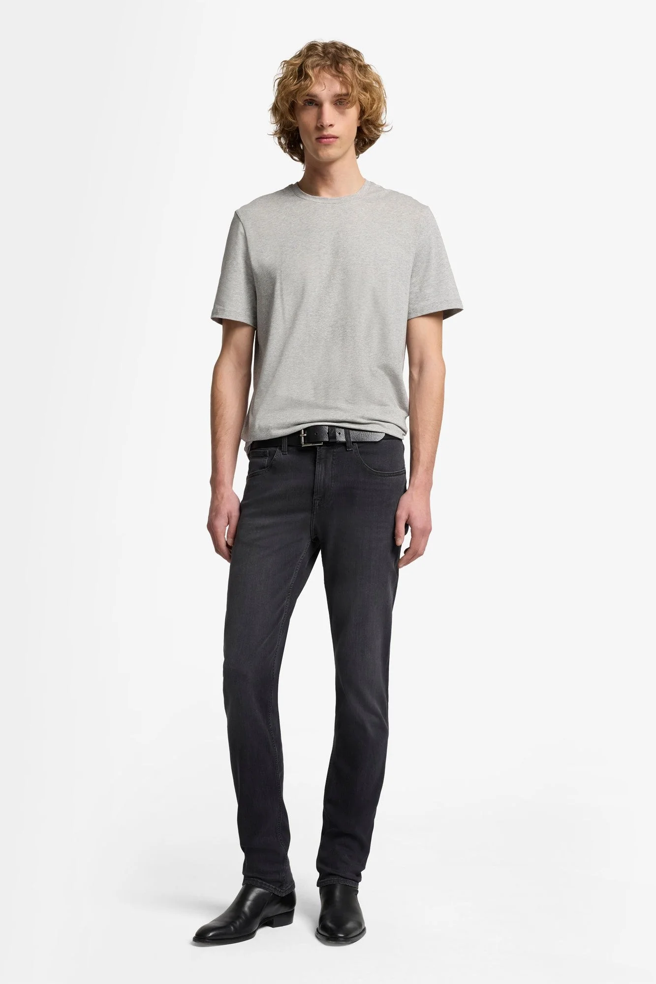 SLIMMY in Luxe Performance Washed Black - Image 2