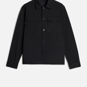 OVERSHIRT in Luxe Performance Knit Black