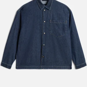 OVERSHIRT in Silk Denim Universe