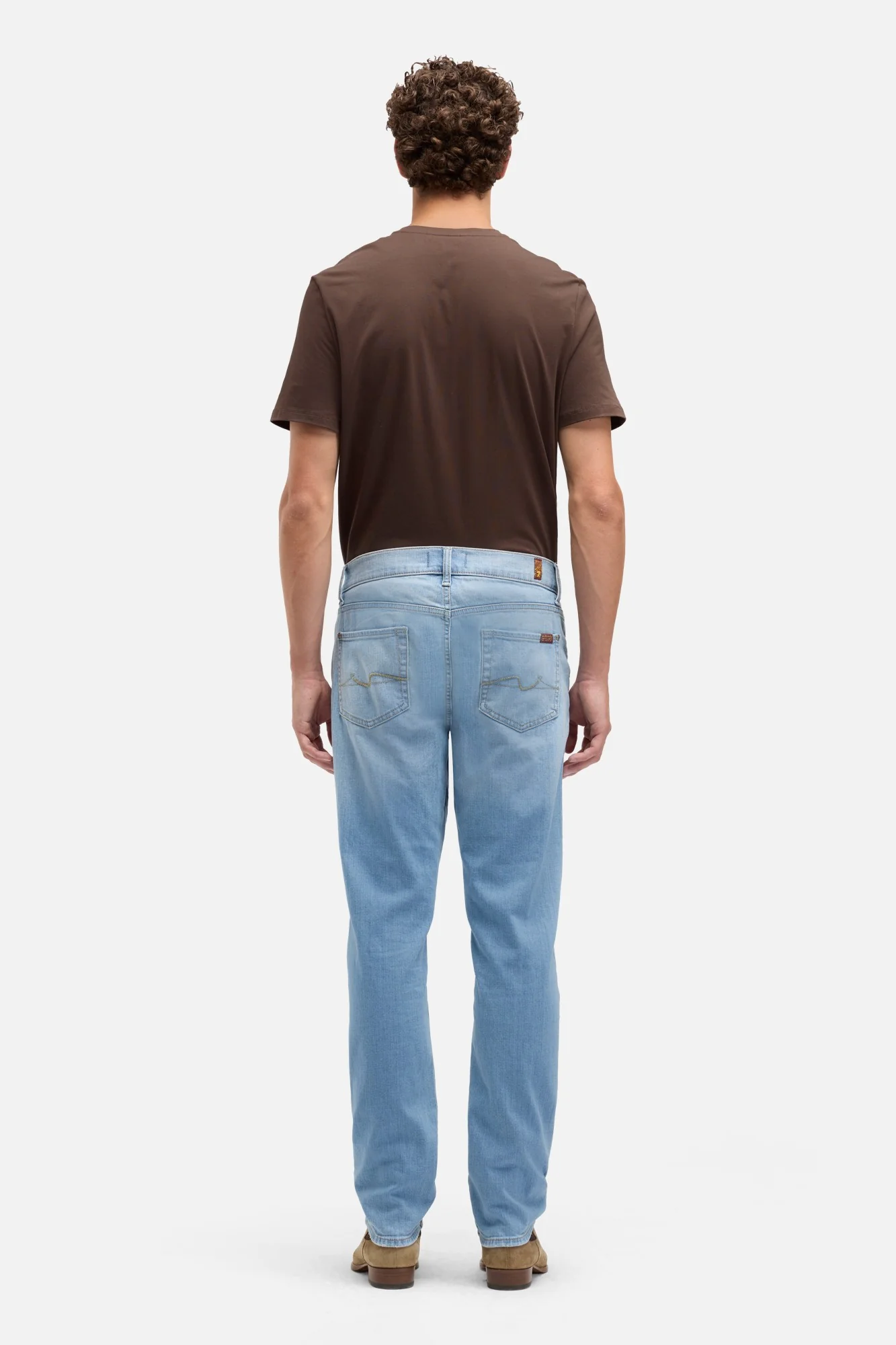 SLIMMY TAPERED in Luxe Performance Frosty - Image 5