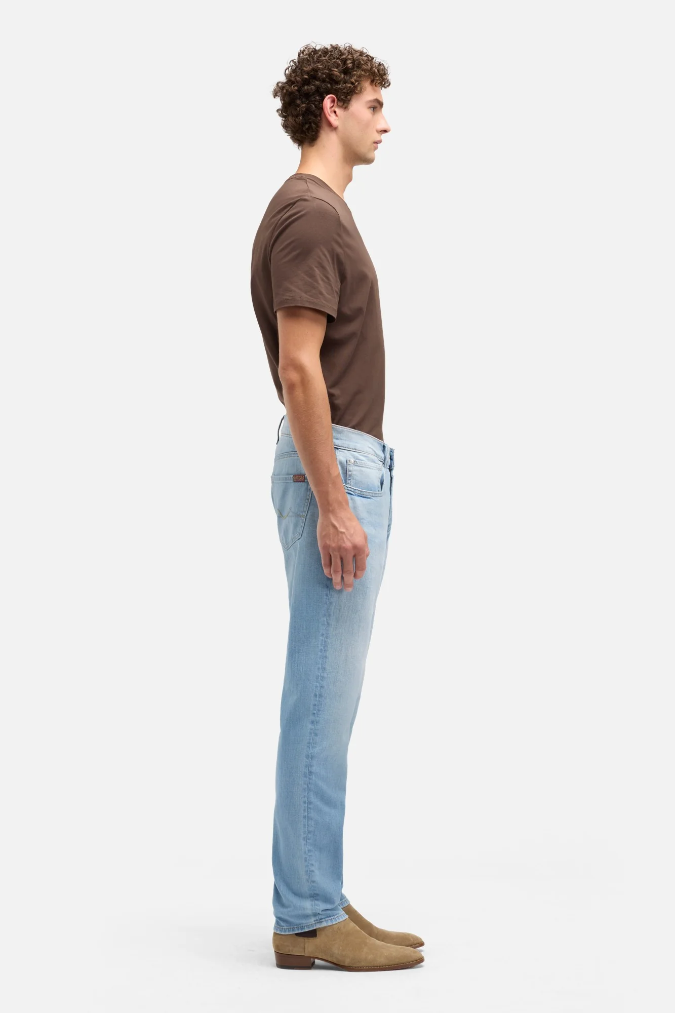 SLIMMY TAPERED in Luxe Performance Frosty - Image 6