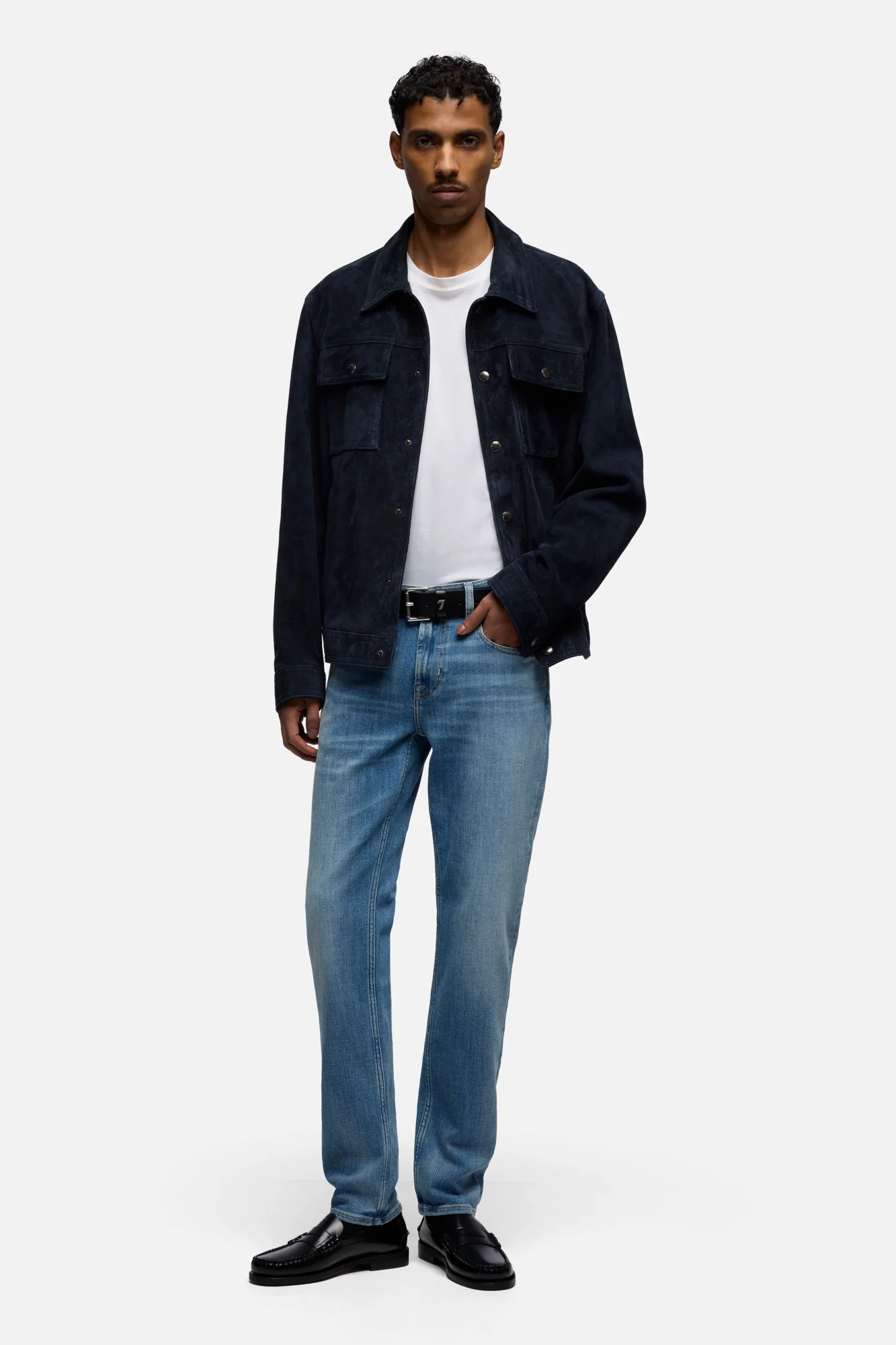 SLIMMY TAPERED in Luxe Vintage Steelwater - Image 2