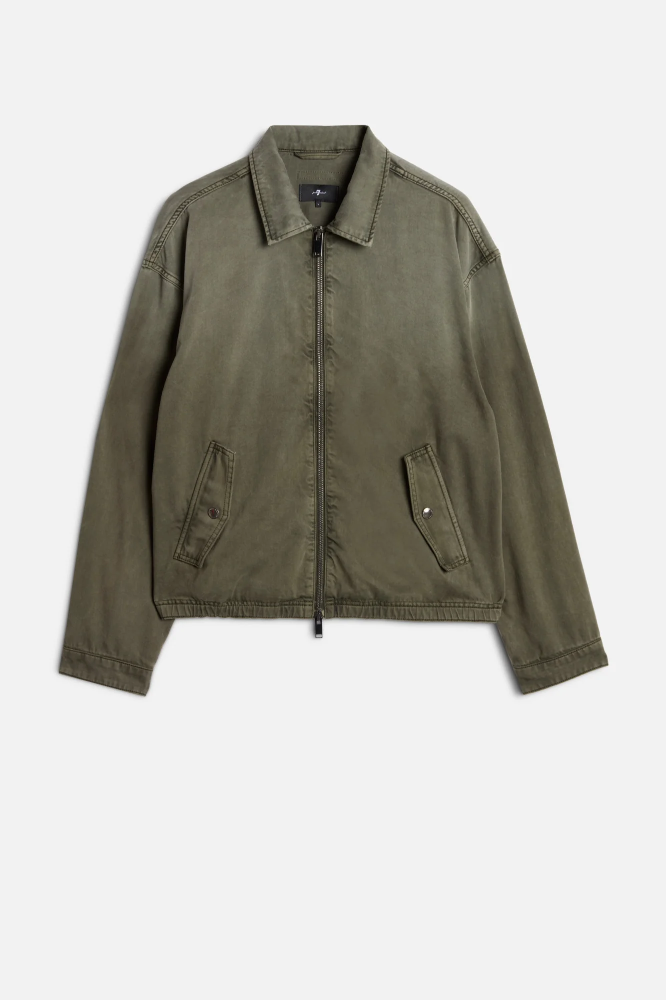 AVIATOR JACKET in Denim Sunfaded Moss
