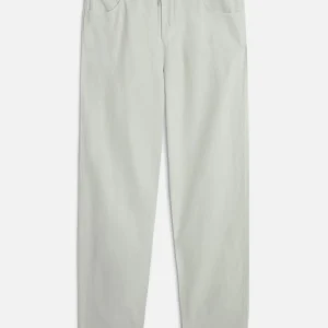 HYBRID JOGGER in Linen Blend Dusty Blue