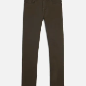 Luxe Performance Sateen Slimmy In Dark Olive