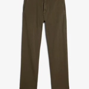 STRAIGHT CHINO in Luxe Performance Sateen Dark Olive