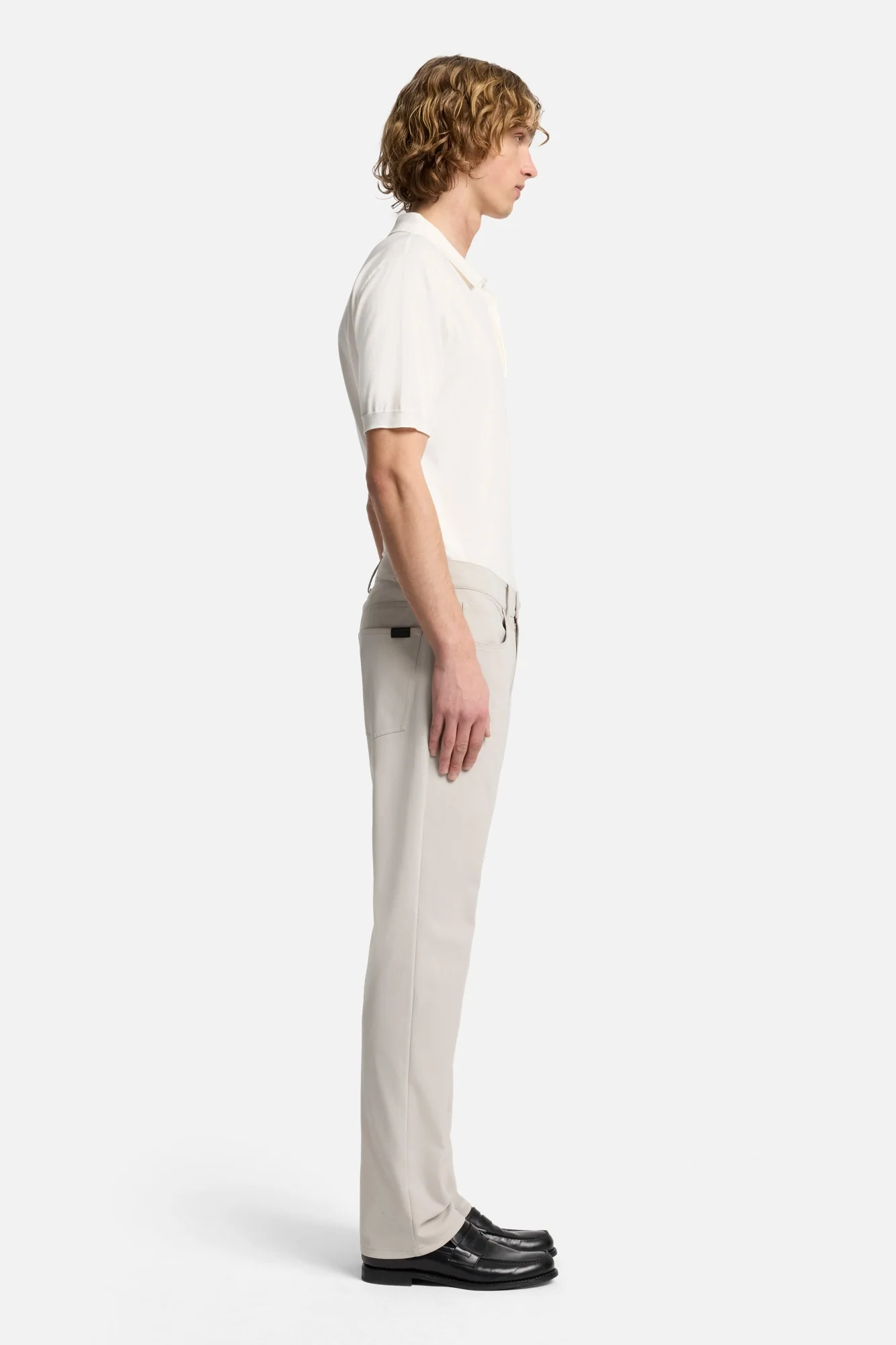 Luxe Performance Knit The Straight In Stone - Image 6