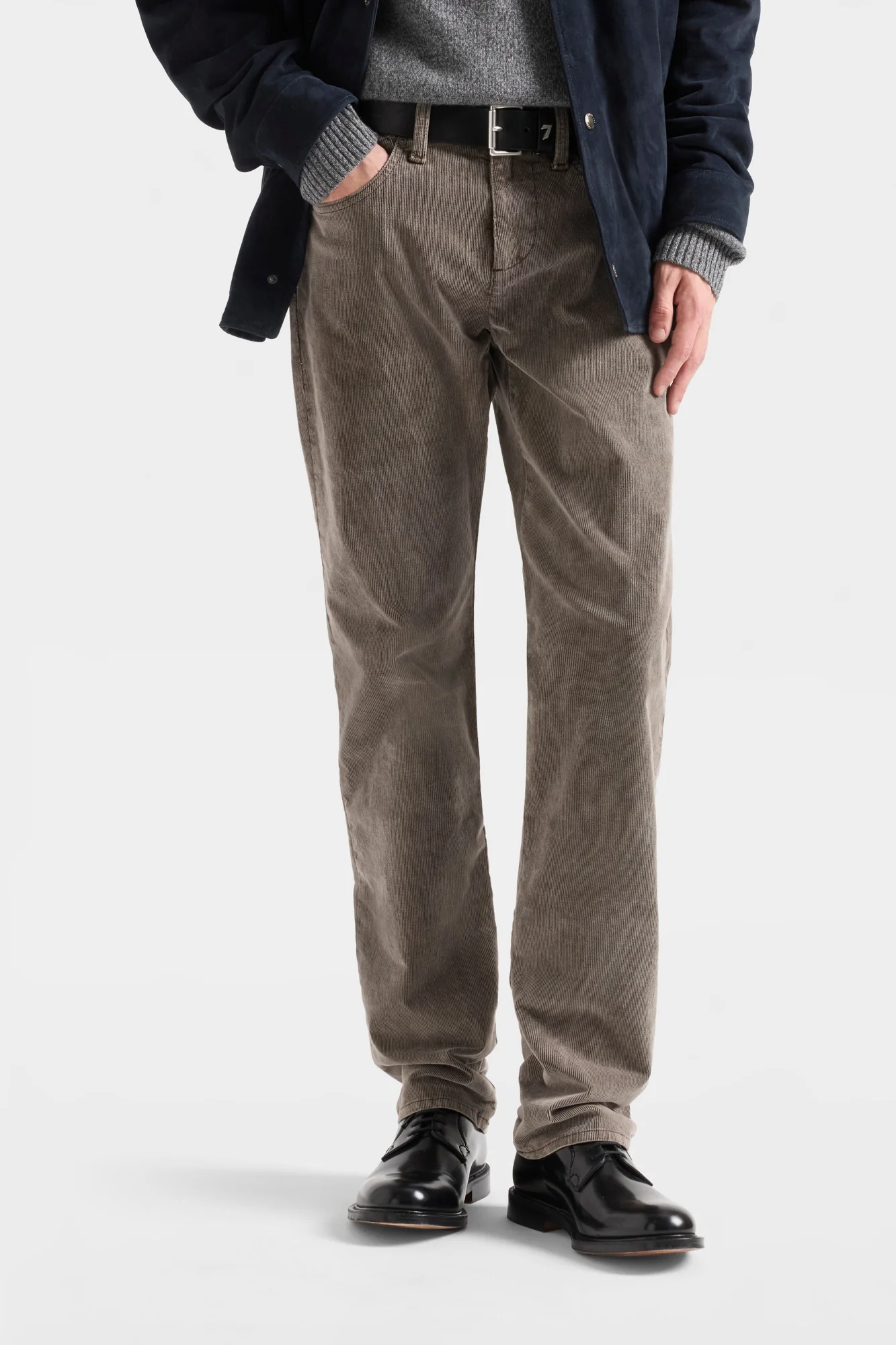 THE STRAIGHT in Corduroy Sandcut - Image 3