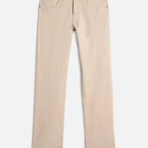 THE STRAIGHT in Denim Linen Oat