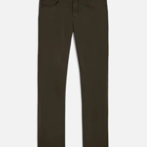 Luxe Performance Sateen The Straight In Dark Olive