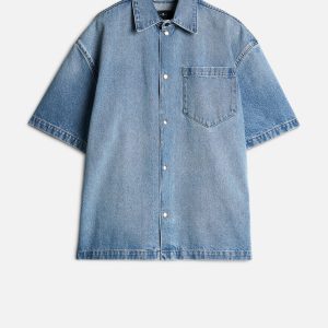 Denim Camp Shirt in Mason
