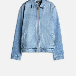 Denim Harrington Jacket in Mason